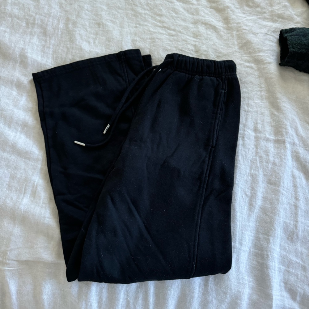 Straight sweatpants